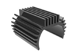 Heat Sink, Titan 87T Motor (6061-T6 Aluminum, Dark Titanium-Anodized)