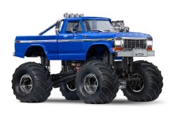 Traxxas TRX-4MT Monster Truck with 1979 Ford F-150 Truck Body: 1/18-Scale 4WD Electric Truck with TQ