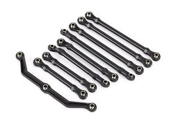 Suspension Link Set, Complete (Front & Rear) (Includes Steering Link (1), Front Lower Links (2), Fro