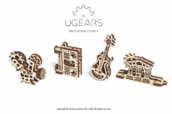 U-Fidget Creation (4 models) - 8 pieces (Easy)