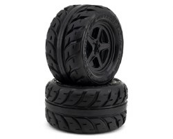 "UpGrade RC Low-Pro BELTED Street Radials 2.8"" Pre-Mounted On-Road Tires"
