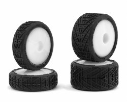 UpGrade RC Clay Bar Pre-Mounted Front and Rear Clay Tires for Losi� Micro-B�