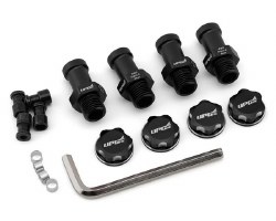 UpGrade RC Aluminum 17mm Hex Conversion for Traxxas� Stampede� 4X4 (Black)