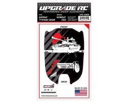 UpGrade RC Chassis Protector for Arrma� Typhon� Grom (Kombat Red) (1)