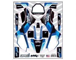 UpGrade RC Graphic Set for Losi� Promoto� MX (Exude) (Blue)