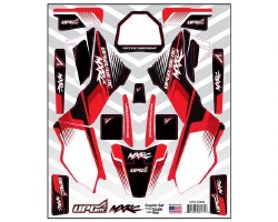 UpGrade RC Graphic Set for Losi� Promoto� MX (Exude) (Red)