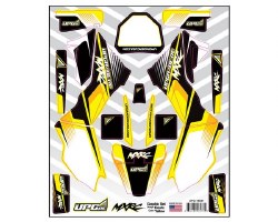 UpGrade RC Graphic Set for Losi� Promoto� MX (Exude) (Yellow)