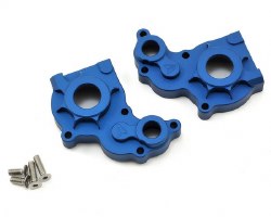 SCX10 Aluminum Transmission Case (Blue)