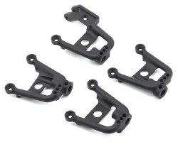 SCX10 II Shock Hoops (Black)