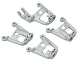 SCX10 II Shock Hoops (Silver)