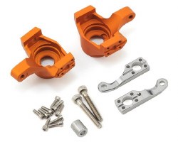 Axial SCX10 II Steering Knuckles (Orange)
