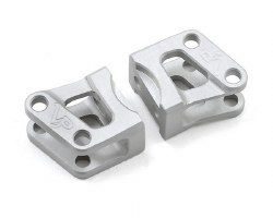 Wraith Lower Shock Link Mount Set (Silver) (2)