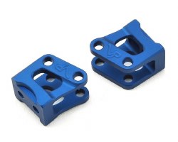 Wraith Lower Shock Link Mount Set (Blue) (2)