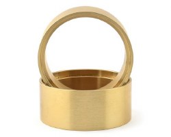 Brass 1.0" 1.9" Wheel Clamp Rings (2)
