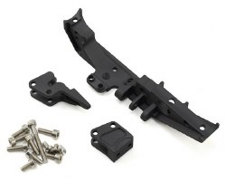 Wraith Currie Rockjock 70 Rear Truss/Link Mounts (Black)