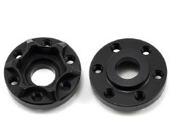 SLW 225 Hex Hub Set (Black) (2) (0.225" Width)