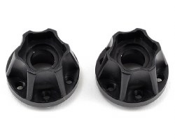 SLW 600 Hex Hub Set (Black) (2) (0.600" Width)