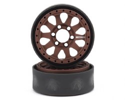 Method 101 V2 1.9" Beadlock Crawler Wheels (Bronze/Black) (2)