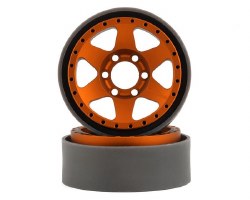 Method MR310 1.9" Beadlock Crawler Wheels (Orange) (2)