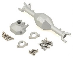 Currie F9 SCX10 II Front Axle (Silver)