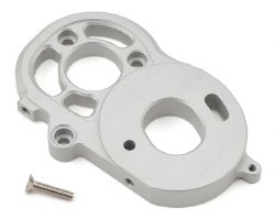 SCX10 II 2-Speed Transmission Motor Plate (Silver)