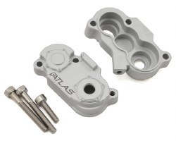 Atlas SCX10 II Aluminum Transfer Case (Silver)