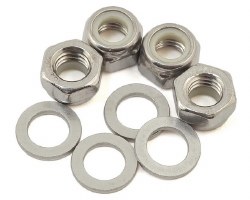 VXD Universal 5mm Nylon Locking Wheel Nuts (4)