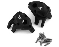 F10 Portal Aluminum Front Knuckle Set (Black) (2)