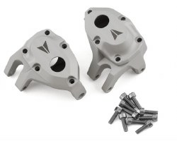 F10 Portal Aluminum Front Knuckle Set (Silver) (2)