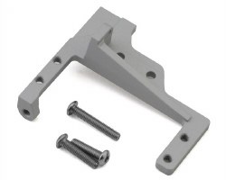 F10 BTA Aluminum On Axle Servo Mount (Clear Anodized)