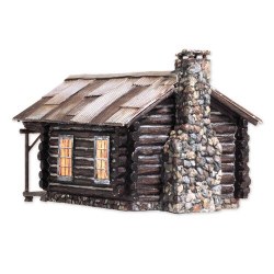 O-Scale Cozy Cabin