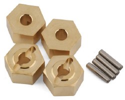 UTB18 Capra Brass Hex Adapter (4) (6g)