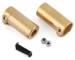 Axial SCX10 II Brass Left & Right Straight Axle Adapters (2) (27g)