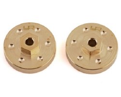 SCX24 Brass Wheel Hex Hub (2) (6.75g)