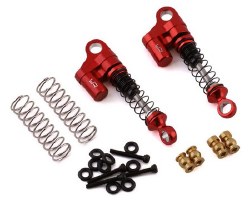 SCX24 Aluminum Shock (Red) (2)