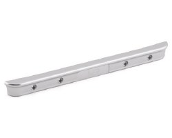 Axial SCX24 Aluminum C10 Rear Bumper (Silver)