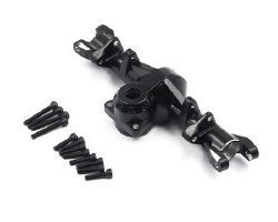 SCX24 Aluminum Front Axle Housing (Black)