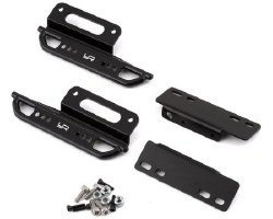 Axial SCX24 Rock Sliders (Black) (AXI90081 & AXI00002V2)