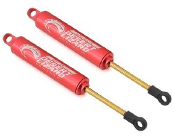 110mm Desert Lizard Two Stage Internal Spring Shock (2) (Red)