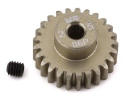 Mod 0.6 Hard Coated Aluminum Pinion Gear (25T)