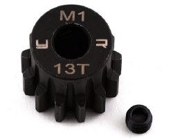 Hardened Steel Mod 1 Pinion Gear (5mm Bore) (13T)