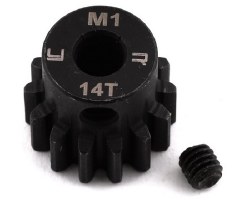 Hardened Steel Mod 1 Pinion Gear (5mm Bore) (14T)