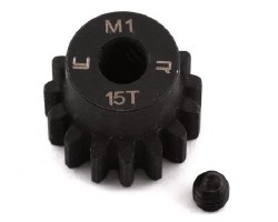 Hardened Steel Mod 1 Pinion Gear (5mm Bore) (15T)