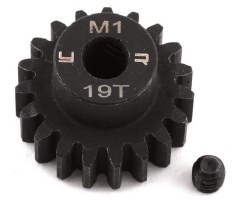 Hardened Steel Mod 1 Pinion Gear (5mm Bore) (19T)