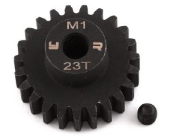 Hardened Steel Mod 1 Pinion Gear (5mm Bore) (23T)