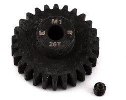 Hardened Steel Mod 1 Pinion Gear (5mm Bore) (26T)