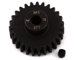 Hardened Steel Mod 1 Pinion Gear (5mm Bore) (27T)