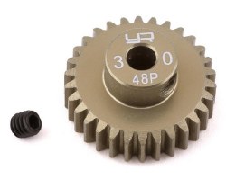 48P Hard Coated Aluminum Pinion Gear (30T)