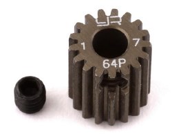 64P Hard Coated Aluminum Pinion Gear (17T)