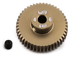 64P Hard Coated Aluminum Pinion Gear (46T)